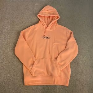 Orange hoodie